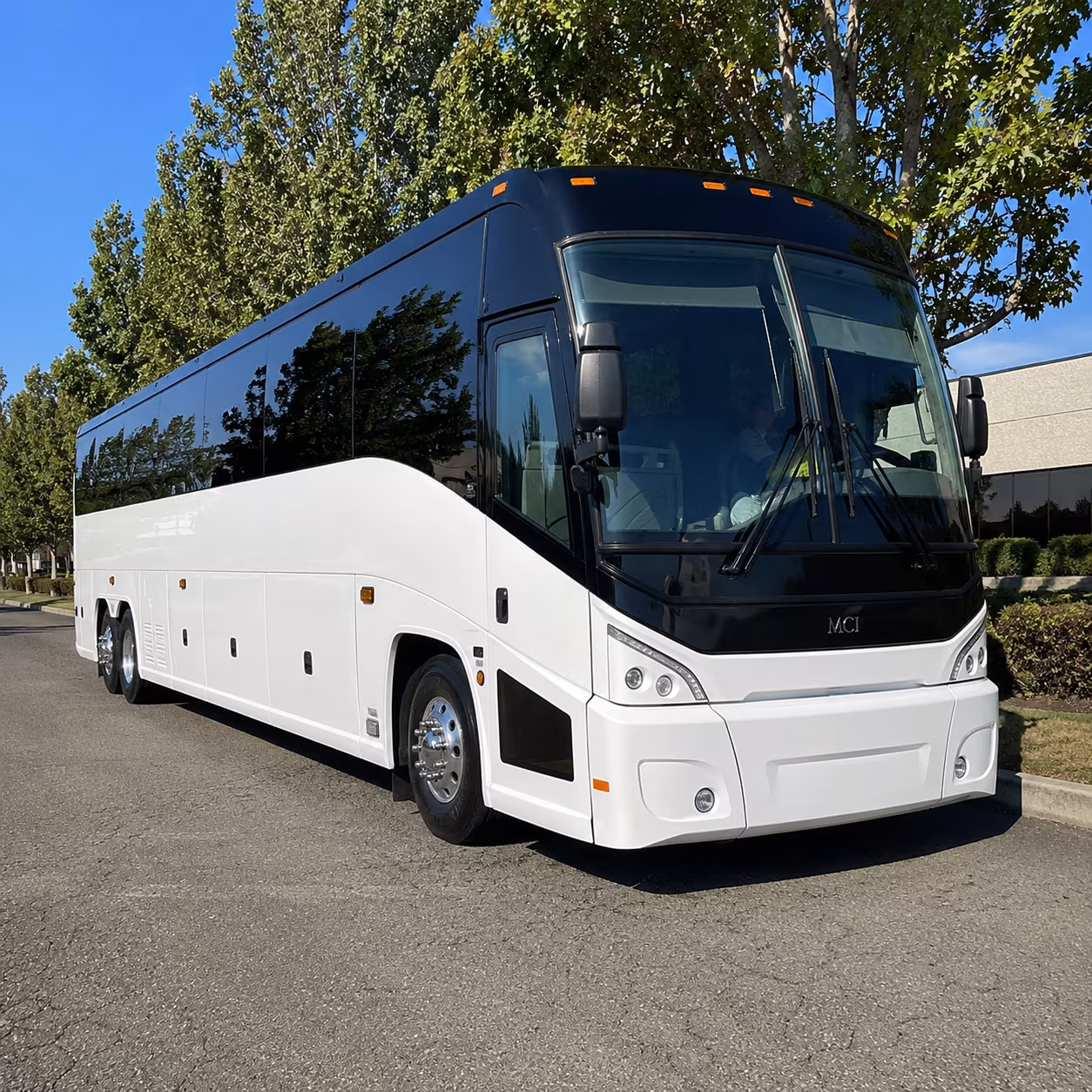 victorville charter bus services exterior