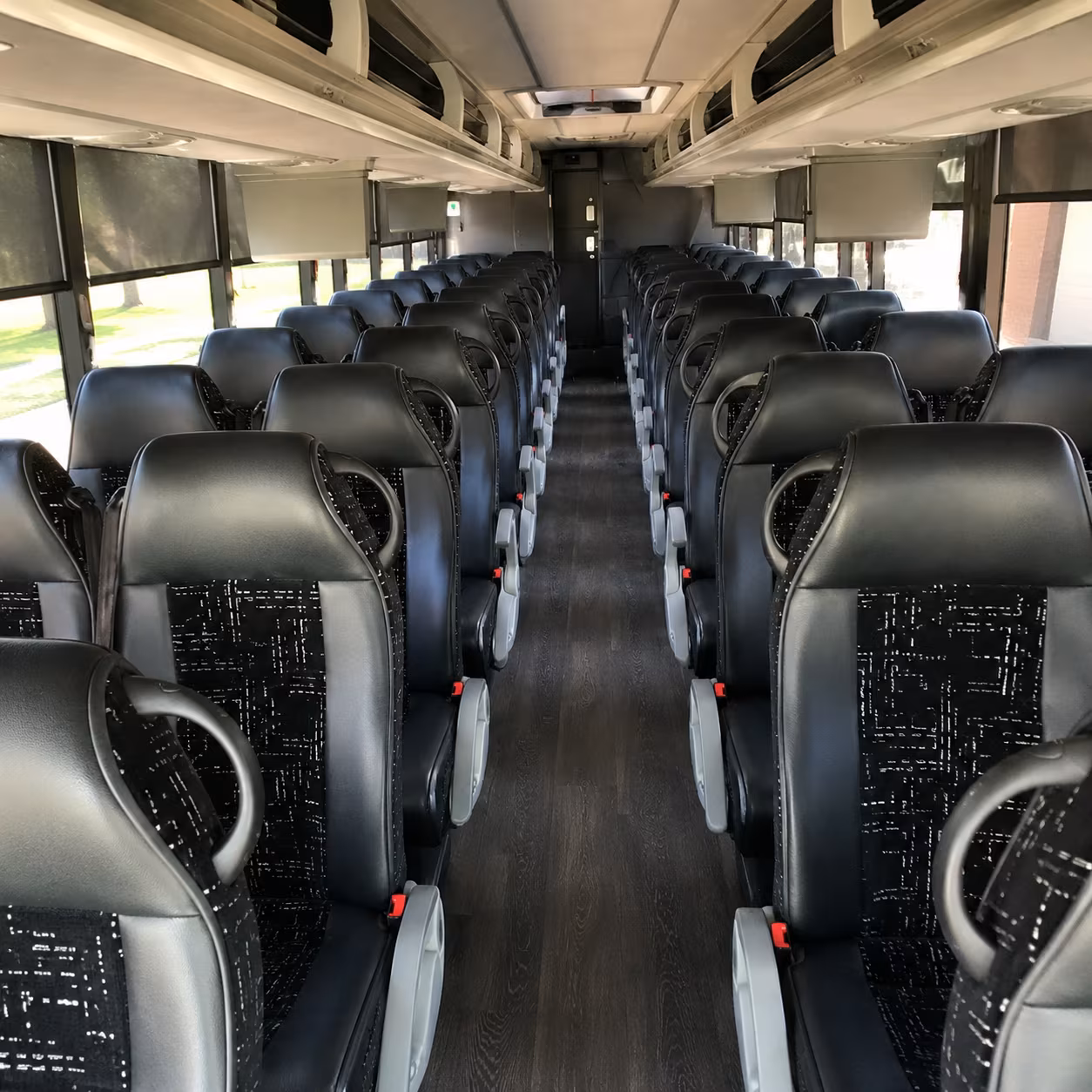 victorville charter bus services interior