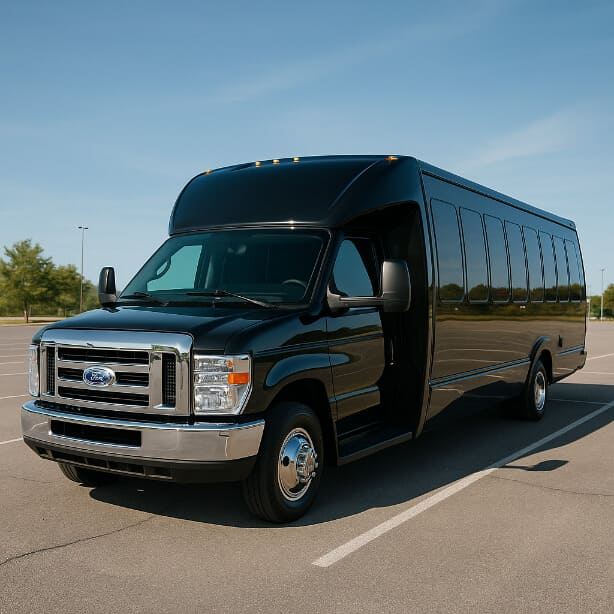 Victorville Shuttle Bus Rentals 18 Passenger Shuttle Bus